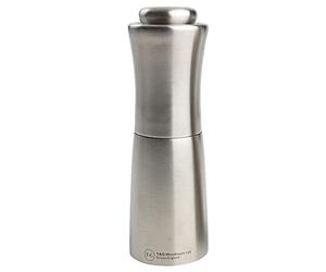 T&G CrushGrind Apollo Stainless Steel Pepper Mill, 17.5 cm