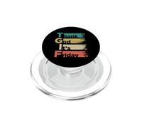 T. G. I. F. Thank God Its. Friday Weekday Weekend PopSockets PopGrip for MagSafe