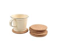T&G Set of 6 Round Coasters In FSC® Certified Cork