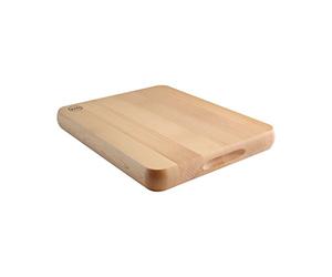 T&G 'TV Chef's' Chopping Board with Finger Grooves in FSC Certified Oiled Beech, Medium, 38 x 30.5 x 4 cm