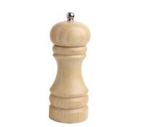 T&G Woodware Classic Capstan Natural Hevea Salt Mill, 15 cm, 12204