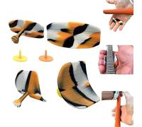 T- grip golf Golf Club Training Aid, Anti-Slip Comfortable Grip Lightweight T-Magic Clinging Pad,Correct Posture Golf Club Swing Grip Pad for Improved Performance (1 set)