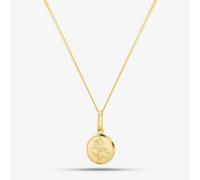 T. H. Baker 9ct Gold St Christopher and Chain SC001 CN025-16
