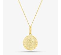 T. H. Baker 9ct Gold St Christopher Medallion 1-61-7719