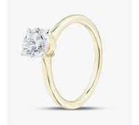 T. H. Baker 9ct Yellow Gold 1.00ct Brilliant Cut Lab Grown Diamond Solitaire Ring LGR21614-100 - O