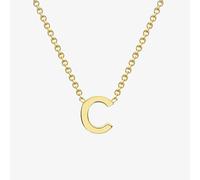 T. H. Baker 9ct Yellow Gold Mini Initial C Necklace 01.19.0152
