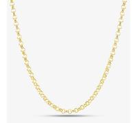 T. H. Baker 9ct Yellow Gold Round Belcher Chain SRBP-350-9Y - 20inch