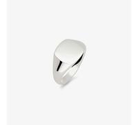 T. H. Baker Argentium Maidens Cushion Medium Signet Ring MCM-ARG-MED