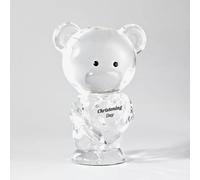 T. H. Baker Crystocraft Crystal Bear Christening Day Gift SP3639