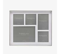 T. H. Baker Impressions Silver Plated Multi Photo Frame FS561