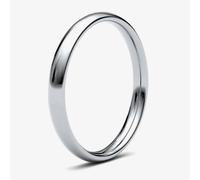 T. H. Baker Platinum 2.5mm Soft Court Wedding Ring 2.5LMS-PT