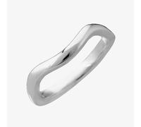 T. H. Baker Platinum 4mm Wave Wedding Ring WR1-1010(4.0)