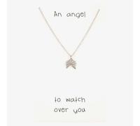 T. H. Baker Sentiments An Angel To Watch Over You Wings Pendant 15349