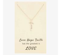 T. H. Baker Sentiments The Greatest is Love Pendant 18139S