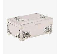 T. H. Baker Sophia Oblong Flower Design Trinket Box JTB101