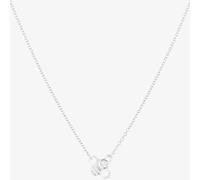 T. H. Baker Sterling Silver Cubic Zirconia Tiny Bee Necklace BF1-SL-CZ