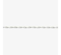 T. H. Baker Sterling Silver Prince of Wales Rope Chain S10R