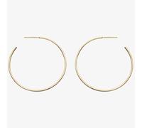 T.H.Baker Women's 9ct Gold 30mm Hoop Earrings GE2203 T.H.Baker Gold One Size