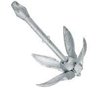 T-H Marine Grappling Folding Anchor - Fluke Style Anchor for Kayaks, Canoes, and Small Boats - 3lbs