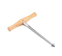 T Handle Bridge Pin Reamer Violin Peg Hole Reamer With Wood Handle Violin Neck Repair Tool 1:30 Taper Easy To Use