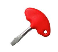 T Handle Flat Head Screwdriver - Non-Slip Repair Tool, Ergonomic Hand Driver, Slotted Steel Nut Turner with Precision Handle Head for Maintenance of Electronics and Small Assembly