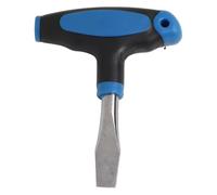 T-Handle Flathead Screwdriver Slotted Screwdriver for Quick 80 * 101mm Rubber T-Handle Flathead Assure Long-Lasting Performance Designed for Long Lasting use with Proper Durability