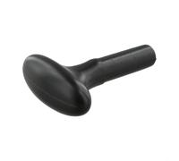 T Handle Grip For Canoe And For Kayak Paddles 24mm Straight Rod Black Pvc Replacement Accessory For Inflatable Boat Raft Dinghy Surfboard Shaft Water Sports Gear(A)