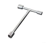 T Handle Hex Socket Wrench with 10mm 12mm 14mm Tri Fork Design for Cycling Repair Vehicle Tuning and Mechanical Use (8-10-12mm)