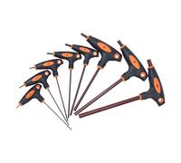 T Handle Hex Wrench Set | 8 Pcs Double End T Handle Hex Wrench Set Multi-Function Hex Key Set | for Furniture Bike Automotive Garage Mechanical Outdoor