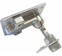 T Handle Lock Access Lock Marine Latch Stainless Steel Construction Resists Rust Suitable for Boat Owners Ship Builders Storage PanelsDeft Processed