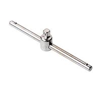 T Handle Sliding Bar, 1/4" 3/8" 1/2" Drive Sliding Wrench Breaker Bar, Heavy Duty Handle Drive Socket Hand Tool, Extension Sliding Auto Repair Tools, CRV Material Lengthened Sliding Rod Tools (3/8")