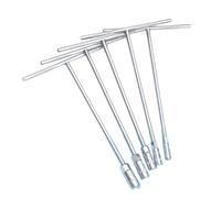 T Handle Socket Wrench Set 8-14mm Hexagonal Spanner for Bike Motorcycle Maintenance, 5-Piece Metric Wrench Tool with T-Shaped Design for Home Garage Workshop Use