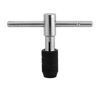 T Handle Tap Wrench T Handle Ratchet Tap Holder Wrench Adjustable T Handle Tap Wrench M3-M6 1/8''-1/4'' Machine Screw Thread Metric Plug Tap Wrench
