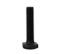 T-head screw Carbon Steel M6 M8 M10 M12 T Shape Screw T- Slot Rail Track Rectangle Hammer Head Bolts(M8x60mm 10pcs)