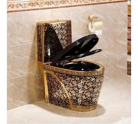 t Height Toilet One Piece F System Design (27.2"x30.7"x15.3") with Soft Close t Seat for Modern Bathrooms