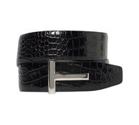 T Icon Belt - male - Tom Ford - Belts - Black - 100 CM - Accessories 100 CM