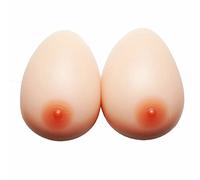 T&J Fashion Silicone Breast Forms Fake Boobs False Breast for Women Mastectomy Postoperative Breast Prosthesis Crossdresser