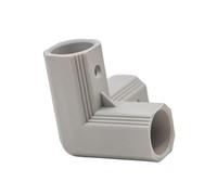 T Joint Connector Tent Elbow Connectors Stabilizers for Teething Elbow Pipe 3 Way Corner Fittings Easy to Use for Play Yard Fence Trampoline