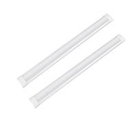 T&K TO-KING 2-Pack 4FT LED Batten Light,PC Body,40W 4000LM 6500K,Low Profile Wall/Ceiling Surface Mounted Fitting for Shop/Office/Garage/Warehouse/Kitchen/Living Room