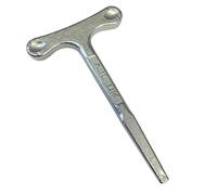 T Key Square Drive 125mm. T Key for use on most Budget Locks Doors Horseboxes Bus Coach Trailers Boat Gas Loft Access Panels