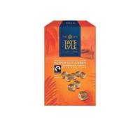 T & L Demerara Rough Cut Brown Sugar Cubes 1kg x 2 | Natural, Unrefined Demerara Cane Sugar Cubes | Rough-cut Cubes for Portion Control | Rich Molasses Flavor | Tea, Coffee and Cocktail Sweetner