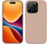 T Leaves Compatible with iPhone 16 Pro Case 6.3" - Ultra Thin Silicone Cover -Coconut Swirl