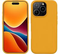 T Leaves Compatible with iPhone 16 Pro Case 6.3" - Ultra Thin Silicone Cover -Mango