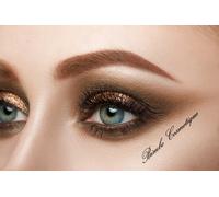 T LECLERC Eyes Eyeshadow Powdered MONO Iridescent 113 Golden Brown New