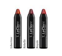 T LECLERC Lipstick Mat Clic Pen Nourishing Tint Royal Val New