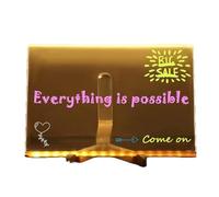 T LED Drawing Board,Glowing Board with Colors Doodle,Light Up with 7 Markers Pen Copying Picture Book & Tripod for Birthdays,Christmas,Halloween(L)