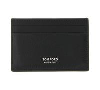 T Line Card Holder- male- Tom Ford- Wallets & Cardholders- Black- ONE SIZE- Accessories ONE SIZE