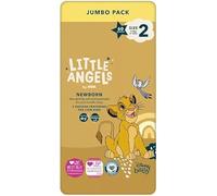 T Little Angels by ASDA Newborn Disney Size 2 4-8 kg Jumbo Pack 58 Nappies, Wonderfully Soft and Breathable for Your Bundle of Joy, Quick Dry