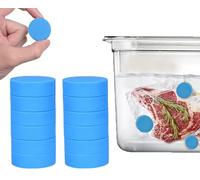 T-mark 4/12 Pack Sous Vide Magnets, Keep Bags Submerged and in Place-Prevent Floating Bags and Undercooking Food Safe Silicone and Stainless Steel Better Performance than Magnets, Clips or Rack(12