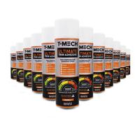 T-Mech 12 x 500ml Ultimate Trim Adhesive Monstershop Black One Size